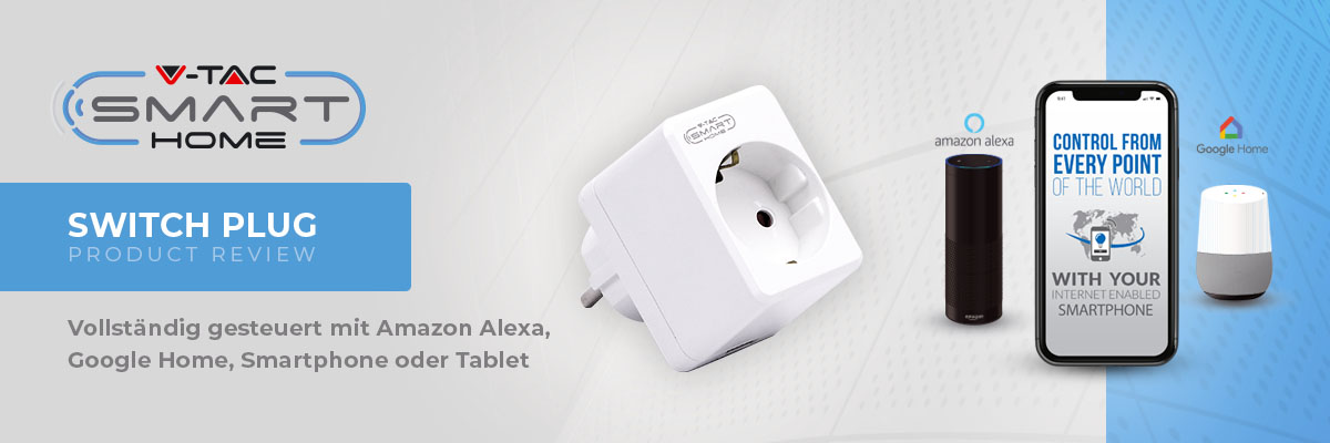 V-Tac Smart Home Switch Plug